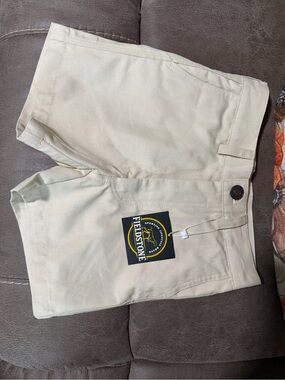 Fieldstone Boys' Khaki Shorts - Classic Cream Shorts